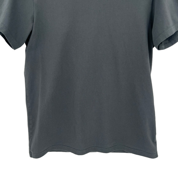 Everlane Mens Premium Heavyweight Grey Short Sleeve Cotton Tee - Picture 3 of 7